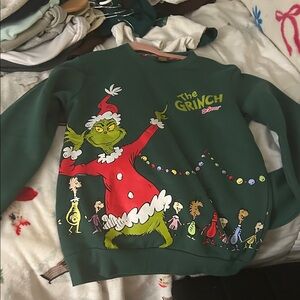 Target Green Grinch Sweater